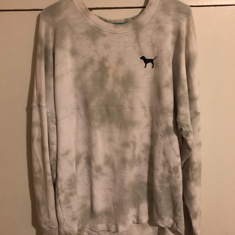 PINK Tye-Dye Sweater